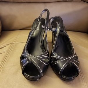 Black Bongo Heels
